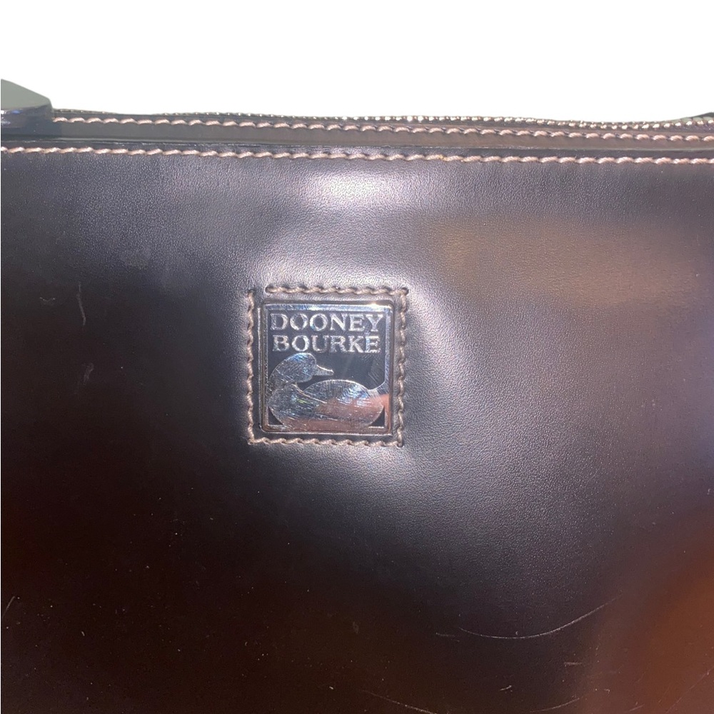 Dooney and Bourke Y2K handbag. Black leather - Picture 5 of 7